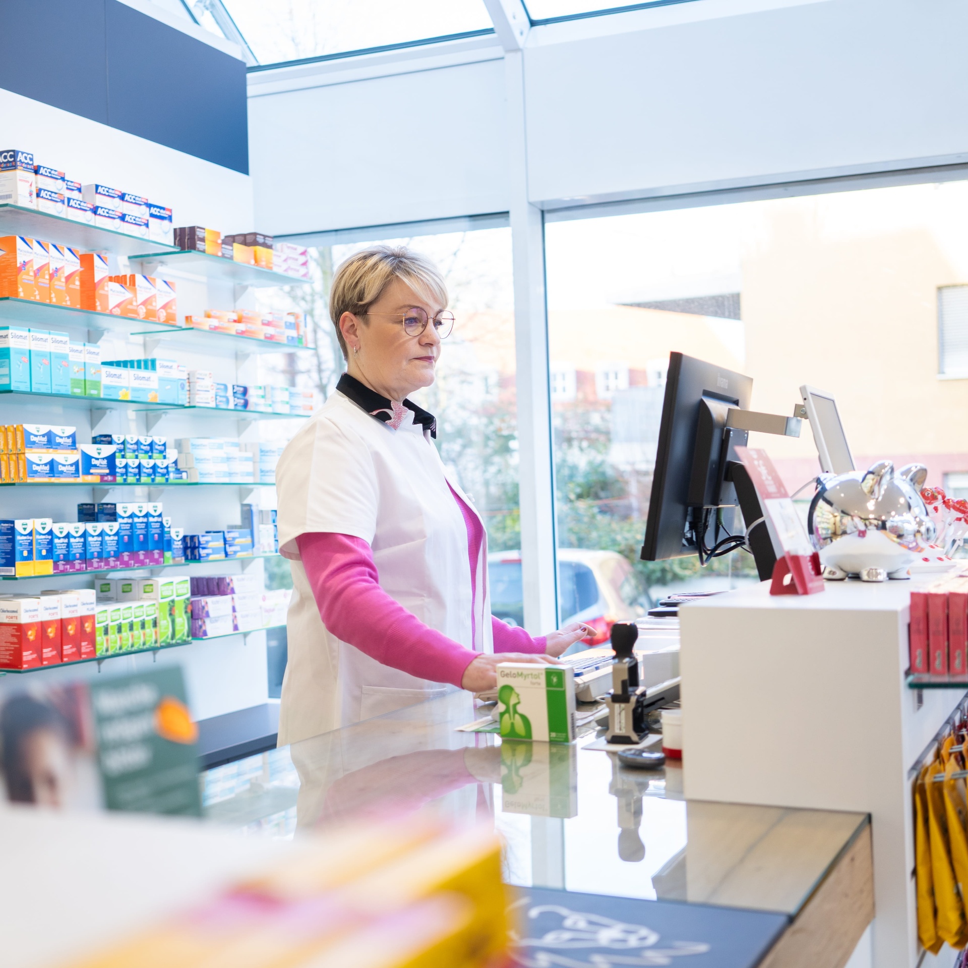 Eindruck aus der Löwen Apotheke (drehtag_2_38)